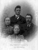 Anders Johnsen Klungervik og
Marit, Ole og Johanna Aune
