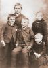 Johannes, Kristofer, Karen John og Fredrikke Vaag