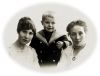 Eline Johansd Kvernstad, John Johansen Myren og Mette Johansd Myren f Kvernstad